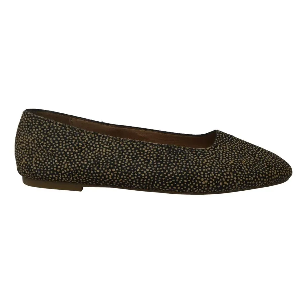 Madewell Corey Spotted Calf Hair Leather Loafers Flats